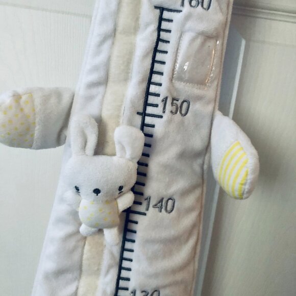 🐰 SOURIS MINI Plush Growth Chart Bunny Rabbit Nursery Decor Height Meter 160cm - Picture 3 of 7